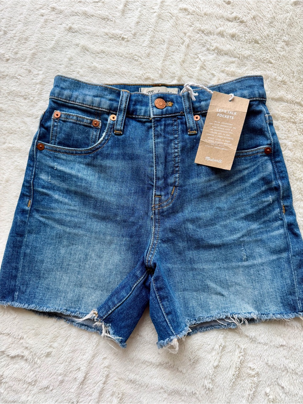 Madewell High-Rise Denim Shorts